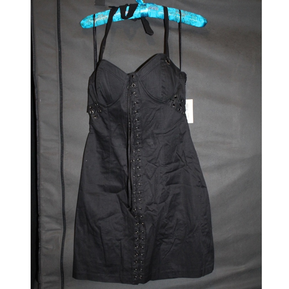 Black Halter Dress
